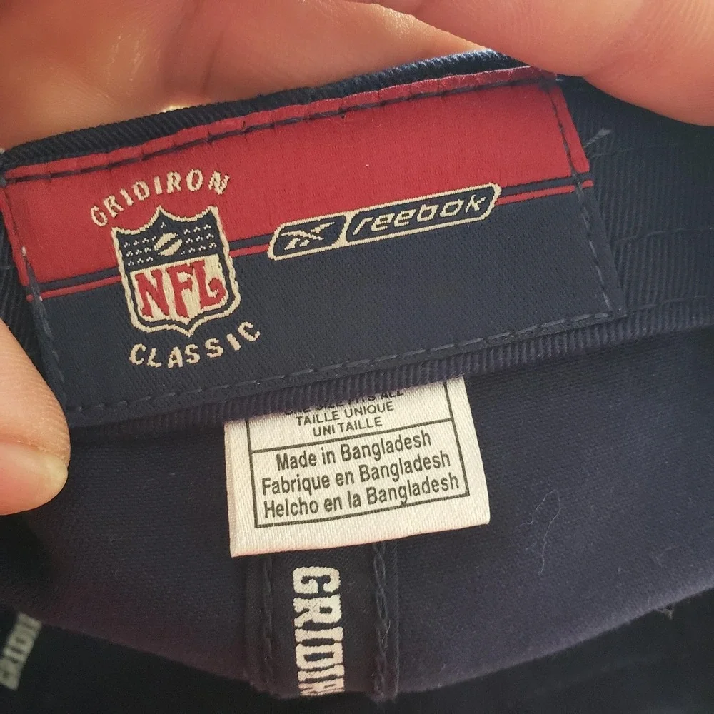 St. Louis Rams Hat Cap Strap Back Mens One Size NFL Football 28 Throwback Reebok